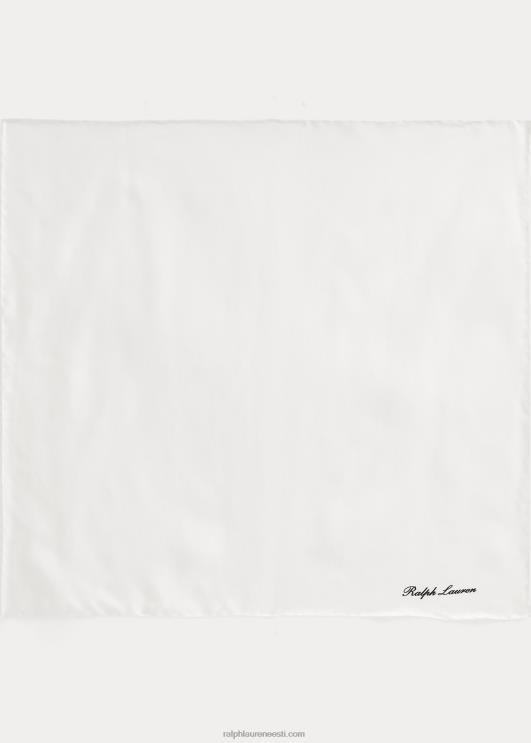 Ralph Lauren mehed siidist tasku ruut PR0V2663 valge