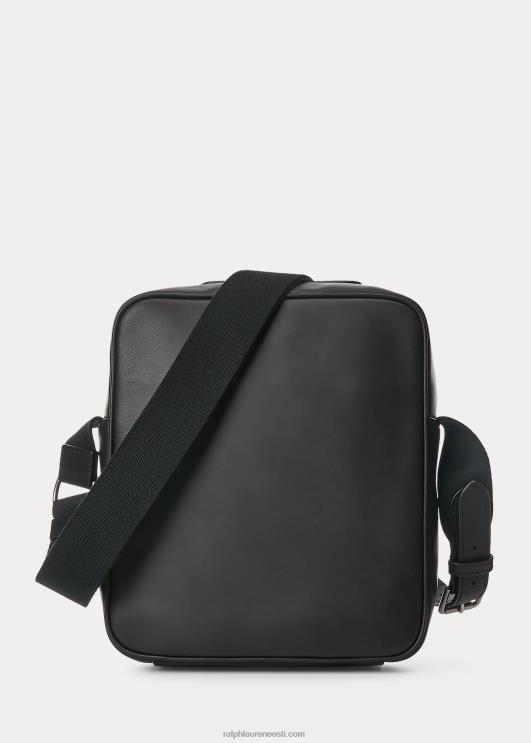Ralph Lauren mehed nahast crossbody kott PR0V2568 must