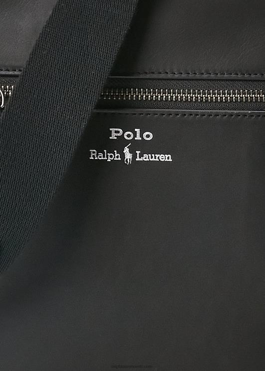 Ralph Lauren mehed nahast crossbody kott PR0V2568 must