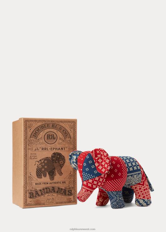 Ralph Lauren mehed piiratud väljaanne "The rrl-ephant" PR0V8841 indigo/koor/kalkunipunane