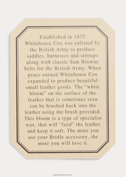 Ralph Lauren mehed valjadest nahast kingapael PR0V2345 briti võidusõiduroheline