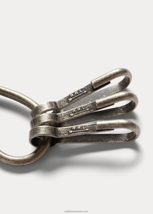 Ralph Lauren mehed nahast võtmehoidja PR0V8879 tumepruun