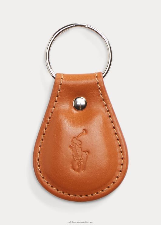 Ralph Lauren mehed valjad nahast võtmehoidja PR0V2552 tan