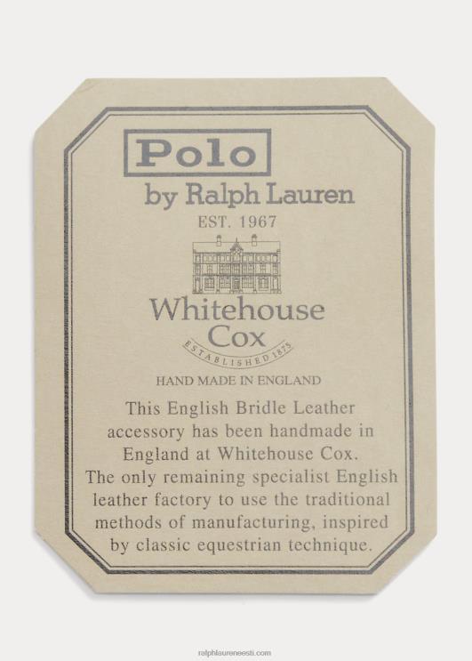 Ralph Lauren mehed valjad nahast võtmehoidja PR0V2552 tan