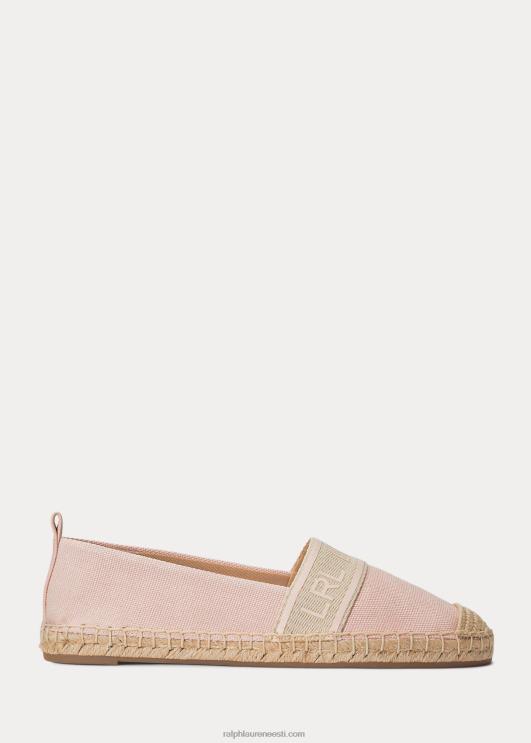 Ralph Lauren naised caylee iii lõuend espadrill PR0V5061 heleroosa