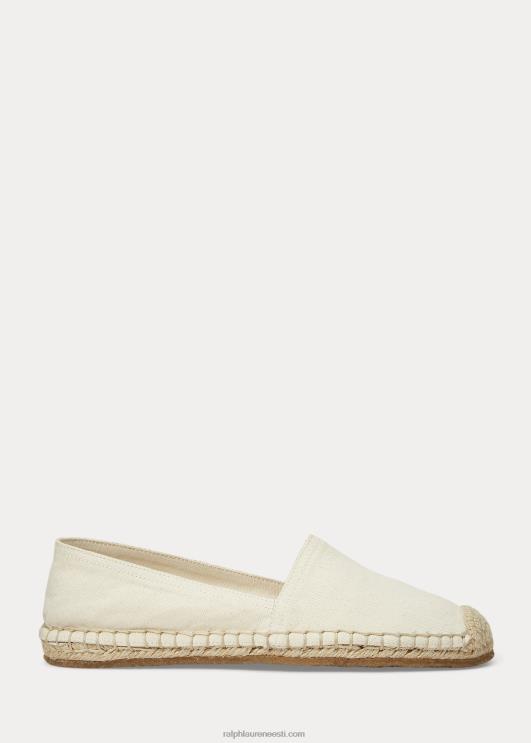 Ralph Lauren naised lõuend espadrill PR0V4985 greige