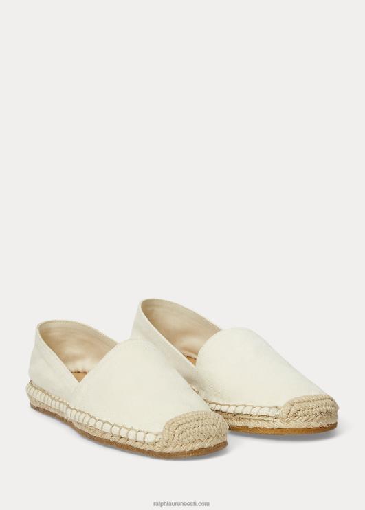 Ralph Lauren naised lõuend espadrill PR0V4985 greige