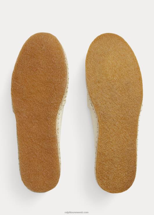 Ralph Lauren naised lõuend espadrill PR0V4985 greige