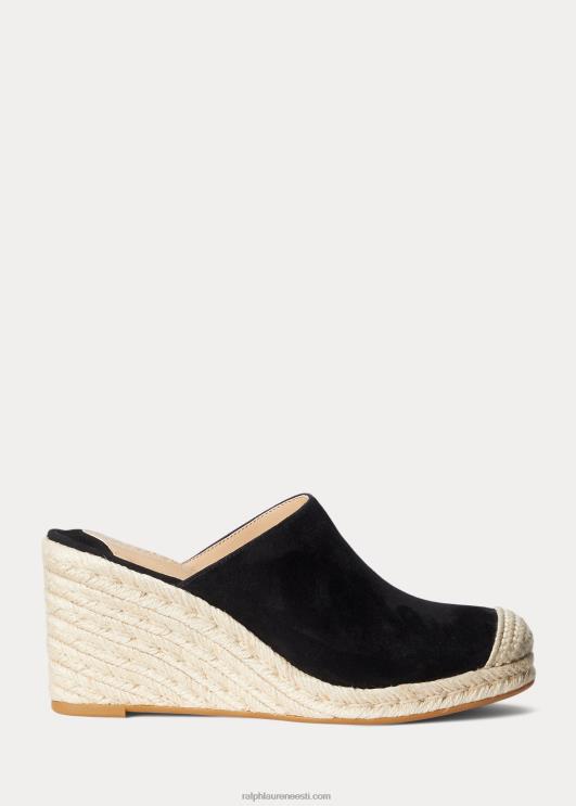 Ralph Lauren naised pennie seemisnahast espadrill PR0V5048 must