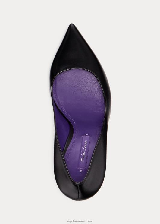 Ralph Lauren naised Celia nappa lambanaha pump PR0V9693 must