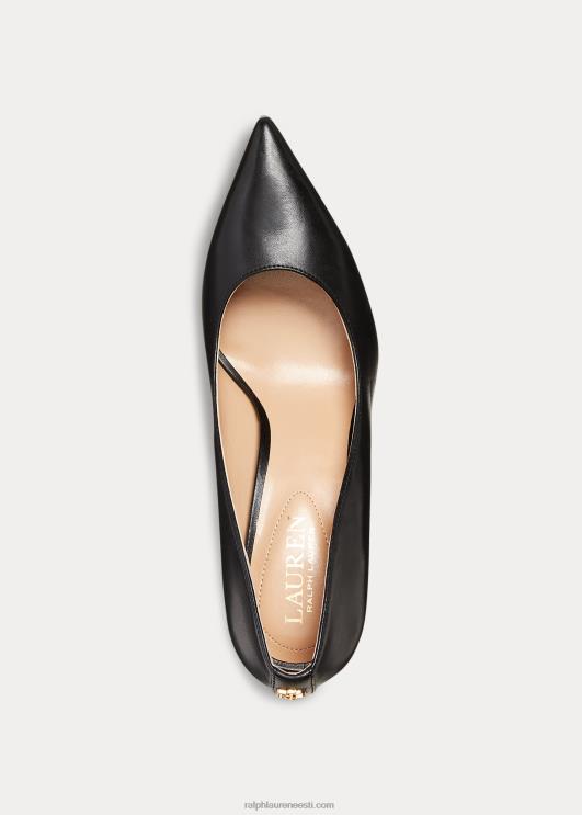 Ralph Lauren naised Lanette nahast pump PR0V5097 must
