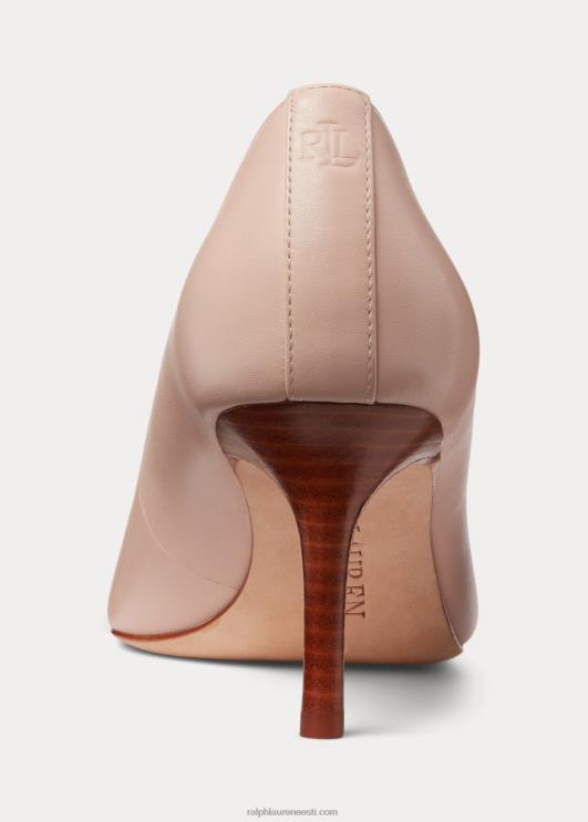 Ralph Lauren naised Lanette nappa nahast pump PR0V5102 heleroosa