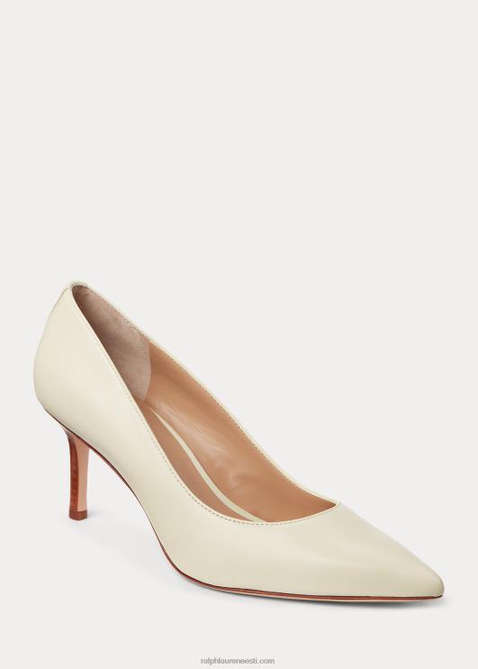 Ralph Lauren naised Lanette nappa nahast pump PR0V5103 vanilje