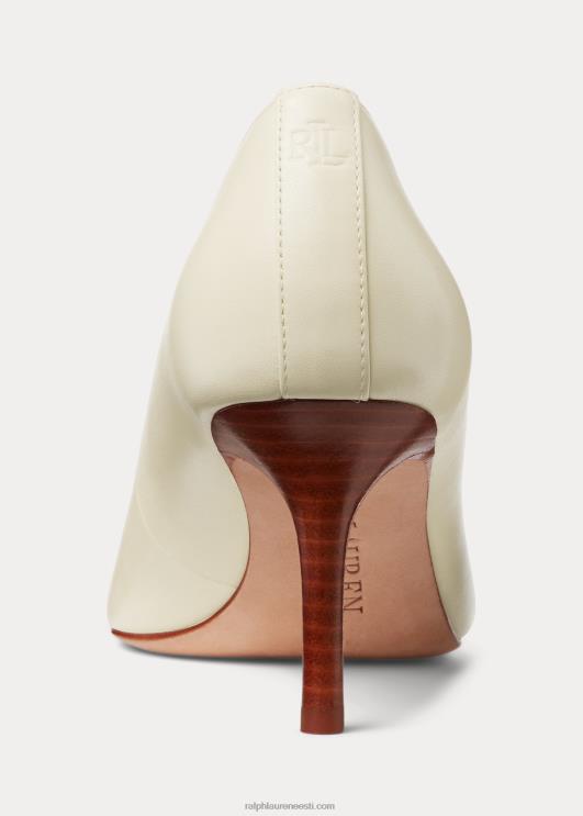 Ralph Lauren naised Lanette nappa nahast pump PR0V5103 vanilje