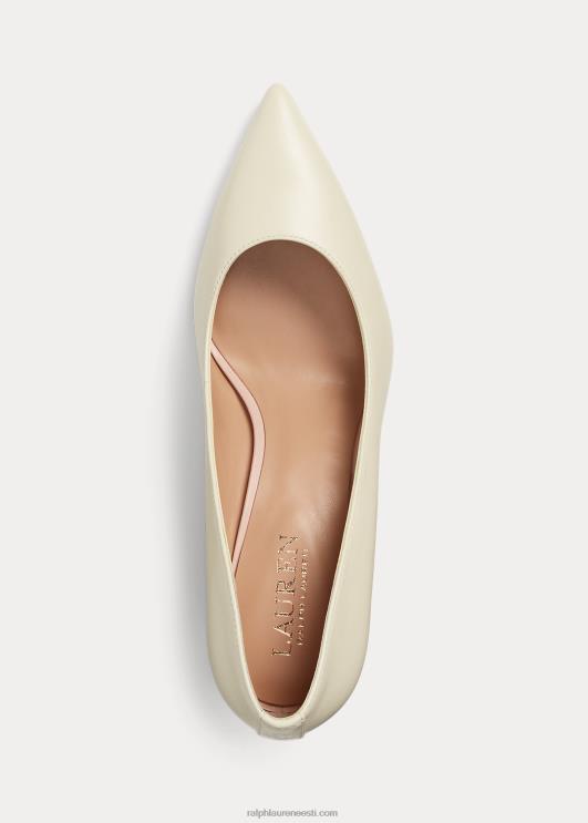 Ralph Lauren naised Lanette nappa nahast pump PR0V5103 vanilje