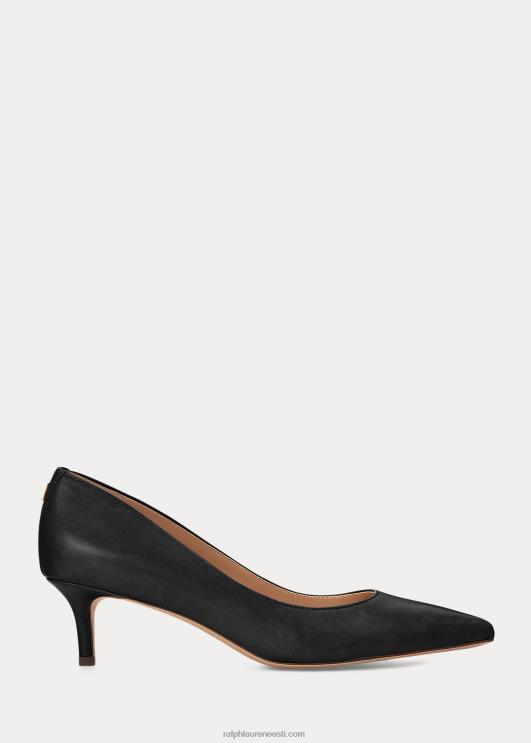 Ralph Lauren naised adrienne nahast pump PR0V5094 must