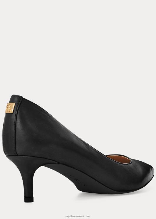 Ralph Lauren naised adrienne nahast pump PR0V5094 must