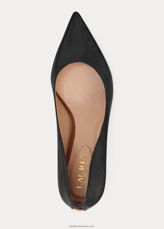 Ralph Lauren naised adrienne nahast pump PR0V5094 must