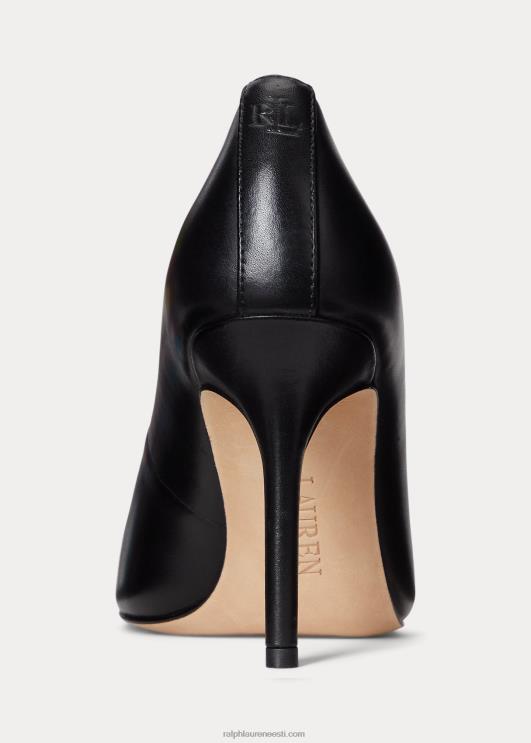 Ralph Lauren naised lindella ii poleeritud nahast pump PR0V5104 must