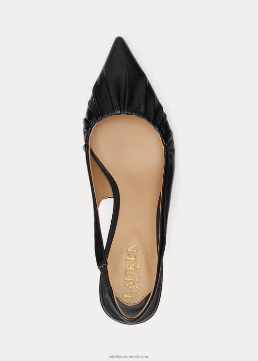 Ralph Lauren naised lolah nappa nahast slingback pump PR0V5030 must