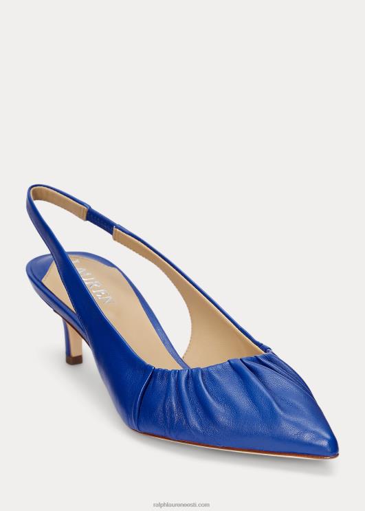 Ralph Lauren naised lolah nappa nahast slingback pump PR0V5035 sinine saturn