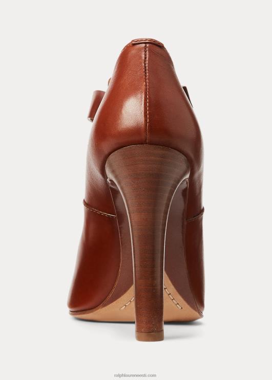 Ralph Lauren naised robynn poleeritud vasikanaha pump PR0V9704 rl kuld