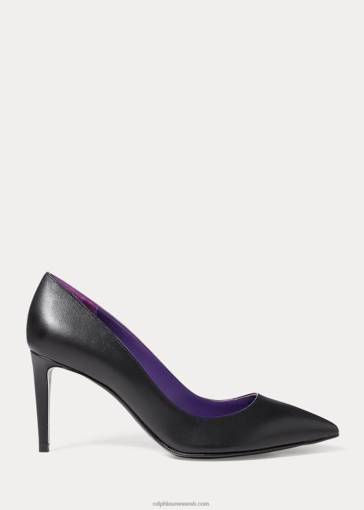 Ralph Lauren naised vasikanahast armissa pump PR0V9702 must