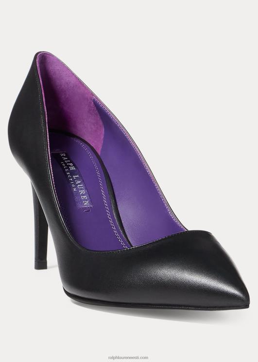 Ralph Lauren naised vasikanahast armissa pump PR0V9702 must