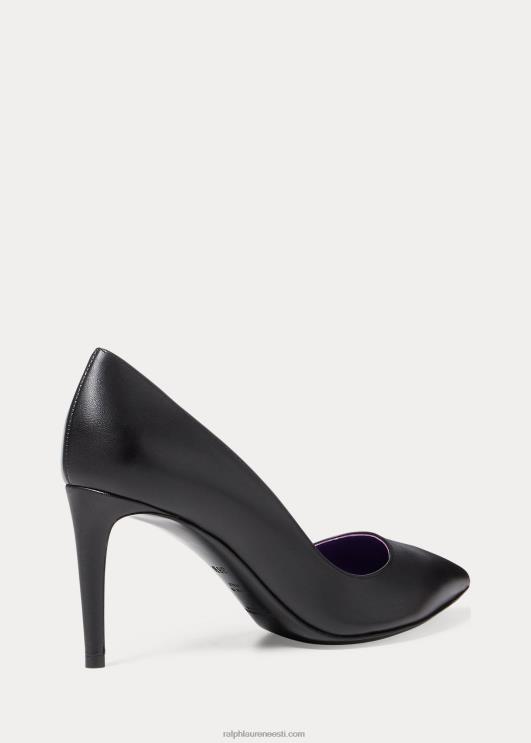 Ralph Lauren naised vasikanahast armissa pump PR0V9702 must