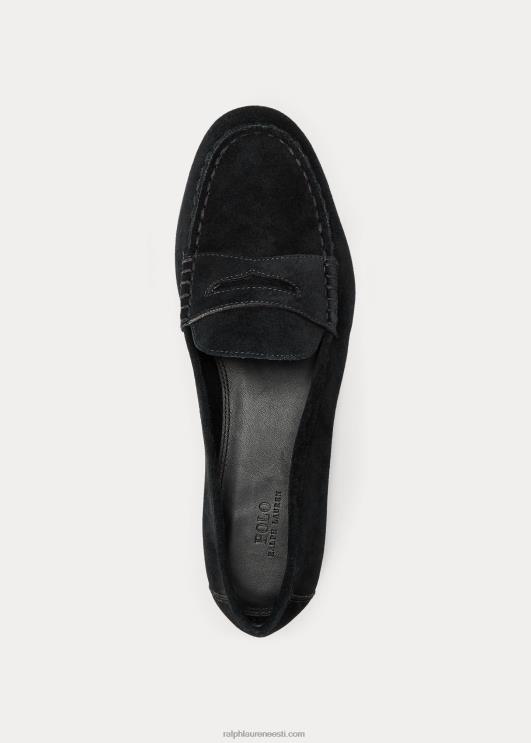 Ralph Lauren naised ashtyn suede penny loafer PR0V9612 must