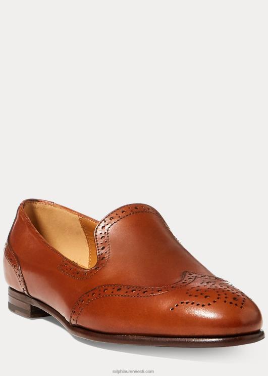 Ralph Lauren naised kudoonia vasikanahast päts PR0V9679 tan