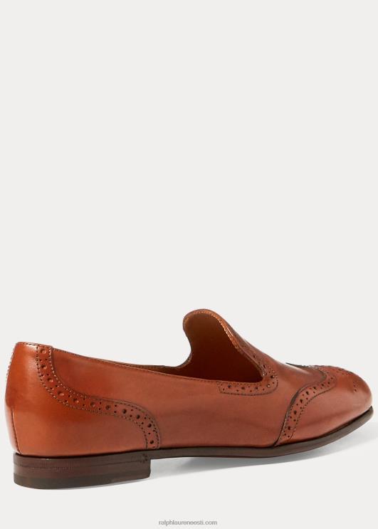 Ralph Lauren naised kudoonia vasikanahast päts PR0V9679 tan