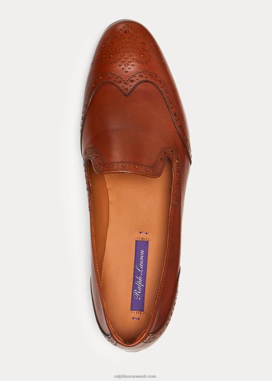 Ralph Lauren naised kudoonia vasikanahast päts PR0V9679 tan