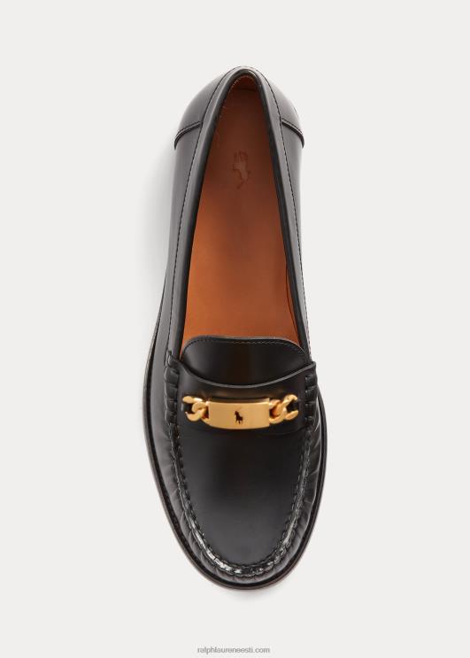 Ralph Lauren naised polo id vasikanahast päts PR0V9610 must