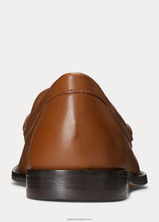 Ralph Lauren naised polo id vasikanahast päts PR0V9611 cuoio