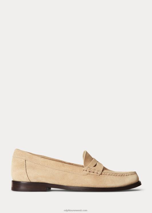 Ralph Lauren naised seemisnahast vasikanahast peenraha PR0V9608 luitepruun