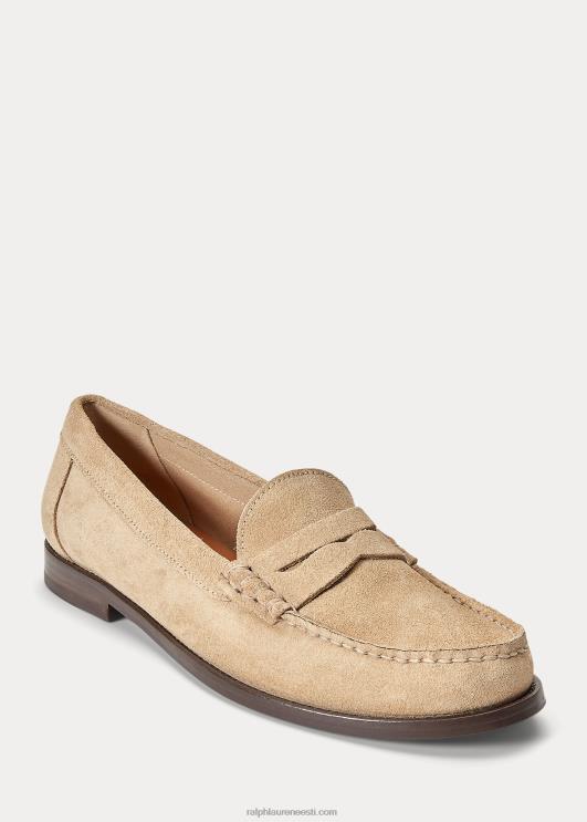 Ralph Lauren naised seemisnahast vasikanahast peenraha PR0V9608 luitepruun