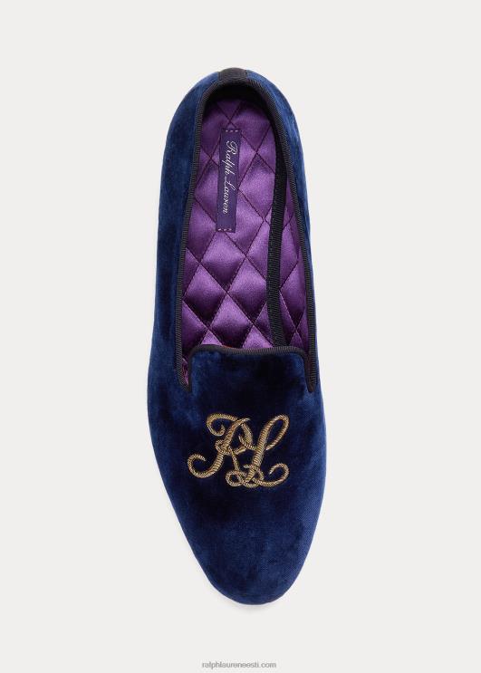 Ralph Lauren naised alonzo tikitud sametsuss PR0V9678 merelaevastik