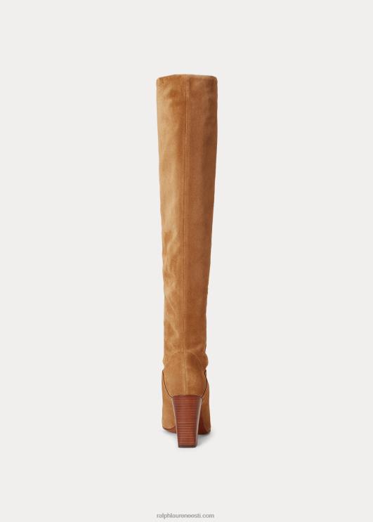 Ralph Lauren naised brie seemisnahast saabas PR0V9641 tan