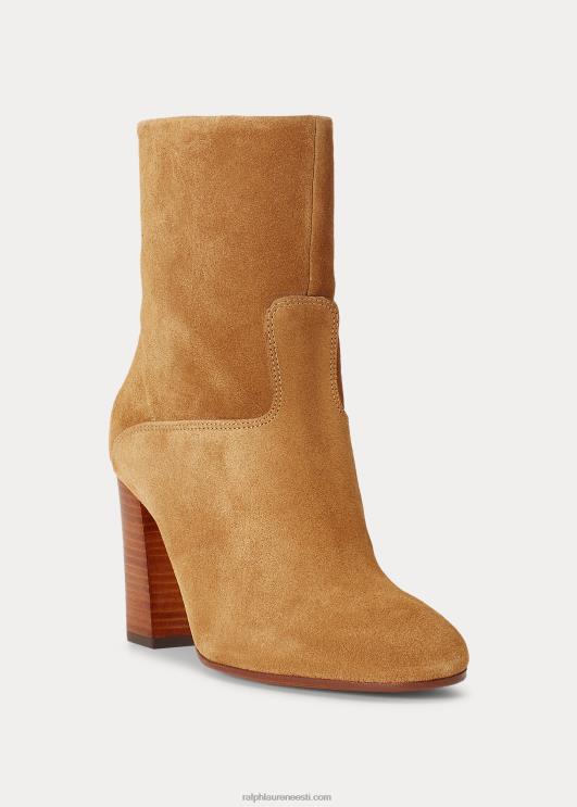 Ralph Lauren naised brindley seemisnahast saapad PR0V9629 tan