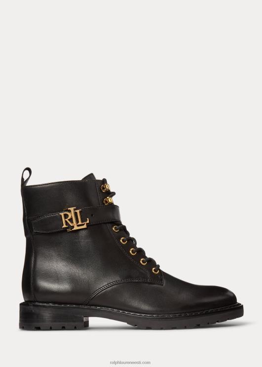 Ralph Lauren naised eldridge poleeritud nahast saabas PR0V5130
