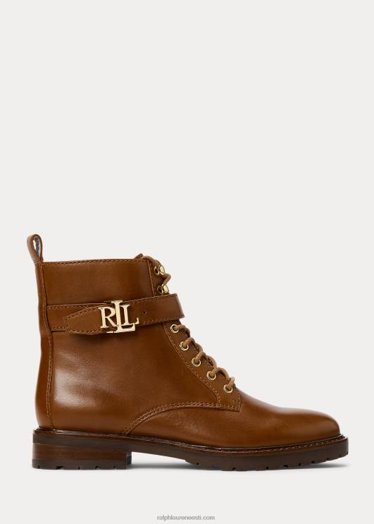 Ralph Lauren naised eldridge poleeritud nahast saabas PR0V5131