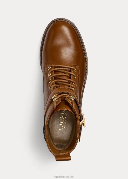 Ralph Lauren naised eldridge poleeritud nahast saabas PR0V5131