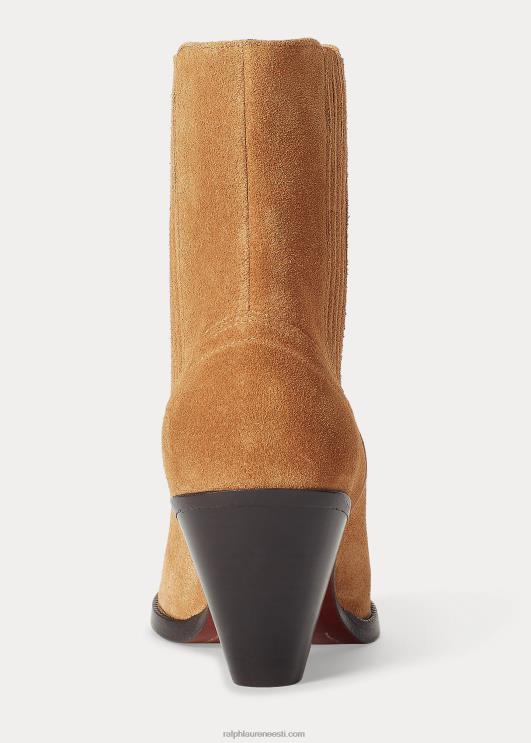 Ralph Lauren naised lowrey seemisnahast kauboisaabas PR0V5117 liiv