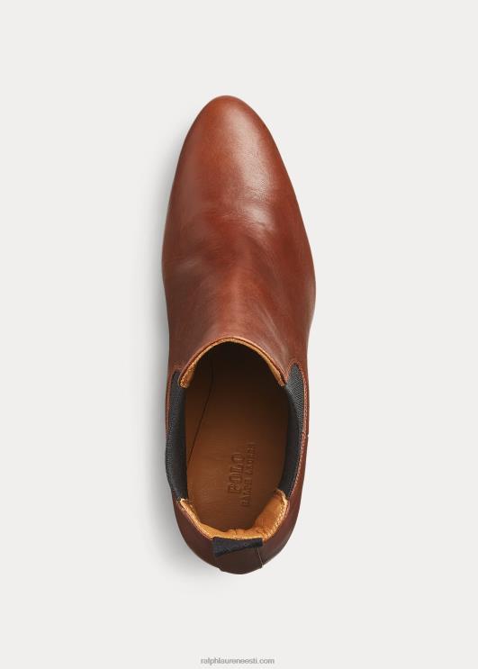 Ralph Lauren naised vachetta vasikanahast kitten-kontsaabas PR0V9631 cotto