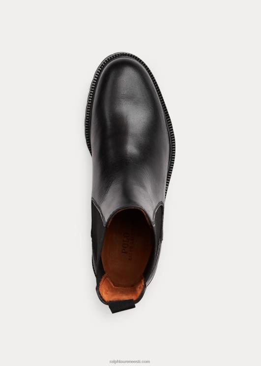 Ralph Lauren naised vasikanahast chelsea saapas PR0V9626 must
