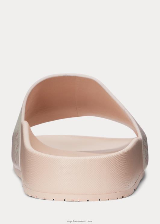 Ralph Lauren naised audrina logoga kunstnahast liugsandaal PR0V4991 heleroosa