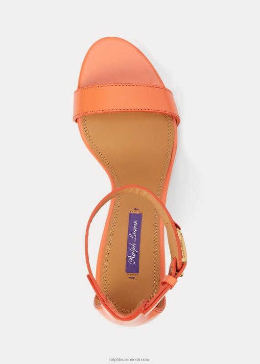 Ralph Lauren naised channing welington box vasikanahast sandaal PR0V9664