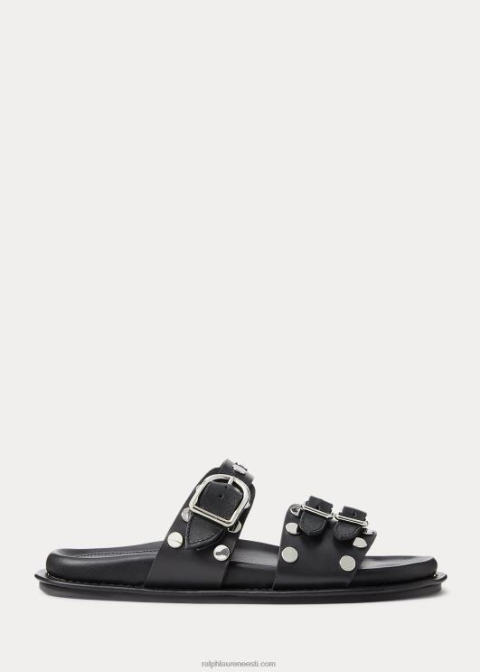 Ralph Lauren naised ezra naastudega lambanahast sandaal PR0V4962 must