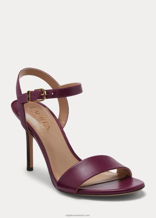 Ralph Lauren naised gwen nappa nahast sandaalid PR0V5017 ploomi kaspia